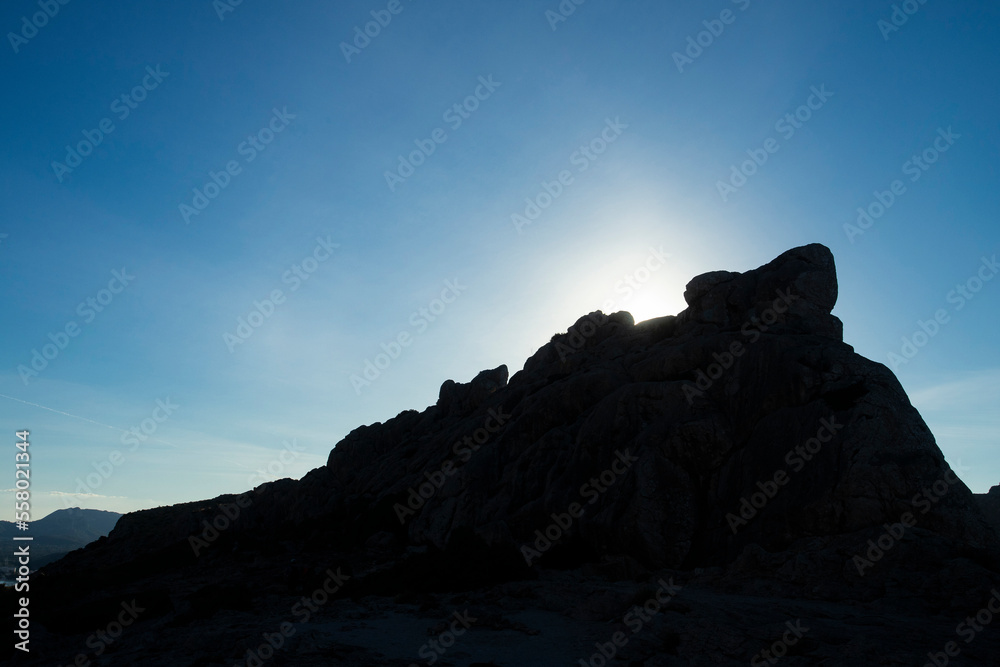 Cape Formentor, Palma de Mallorca - Spain. October 1, 2022. It is one of the most beautiful places on the island of Mallorca. It is located in the Pollensa region Cape Formentor, Palma de Mallorca - Spain. October 1, 2022. It is one of the most beautiful places on the island of Mallorca. It is located in the Pollensa region