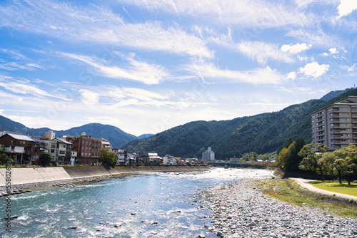 岐阜県下呂温泉　風景