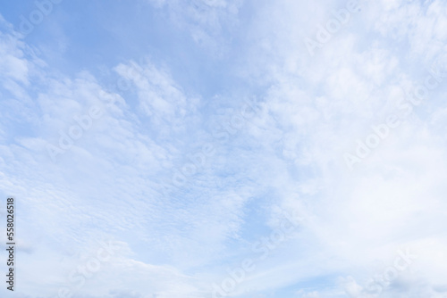 Beautiful clouds and blue sky