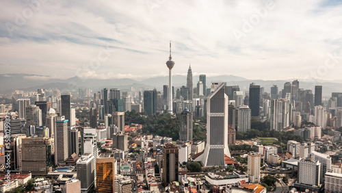 Photography Aerial view of Kuala Lumpur