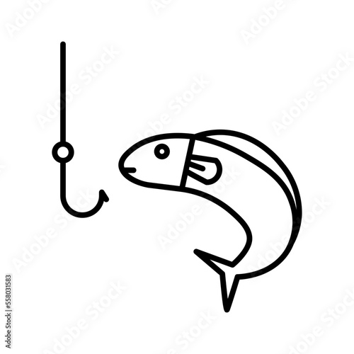 fishing line icon