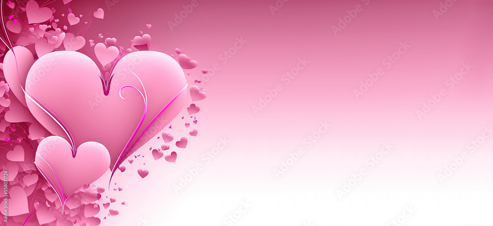 Valentine Heart Background Made in AI, Artificial Intelligence Valentine Heart Background Made in AI, Artificial Intelligence