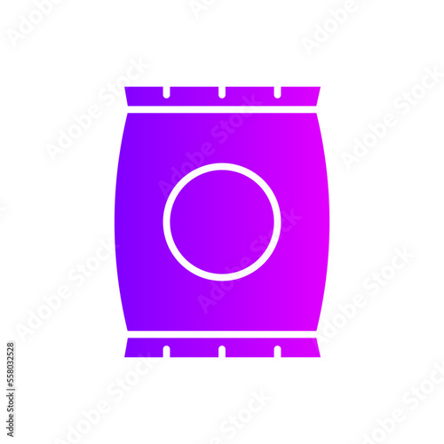food ration gradient icon