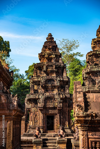 Banteay Srei temple, old city, Cambodia