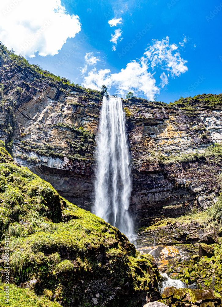 Obraz premium Cataratas Gocta, en la provincia de Bongara en Azonas, Peru
