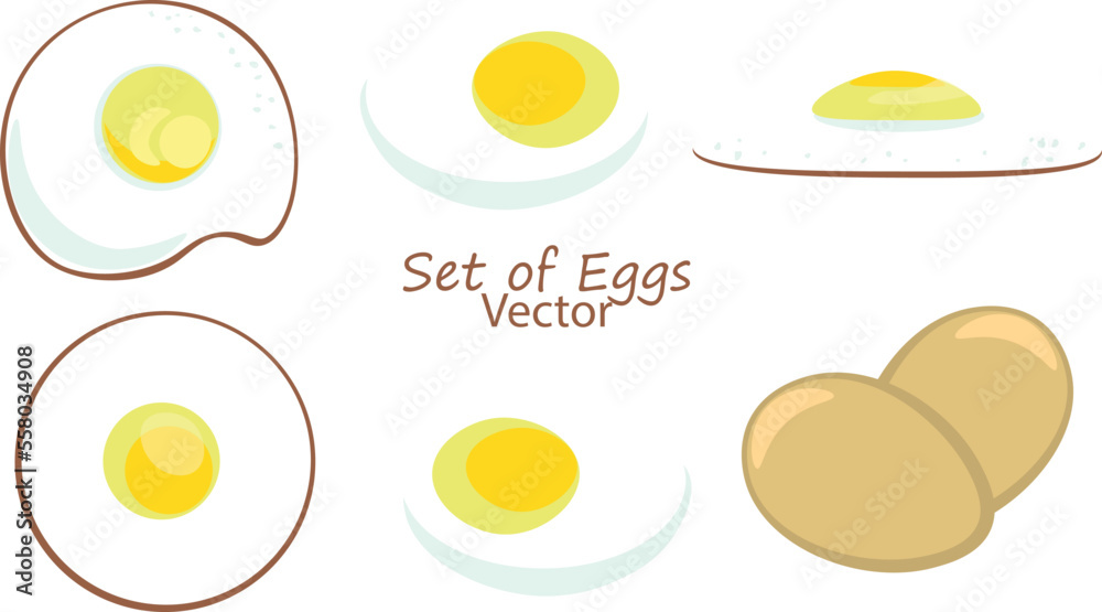 set of eggs