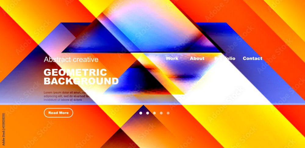 Dynamic bright lines abstract background, stripes with fluid colors, liquid gradients. Vector Illustration For Wallpaper, Banner, Background, Card, Book Illustration, landing page