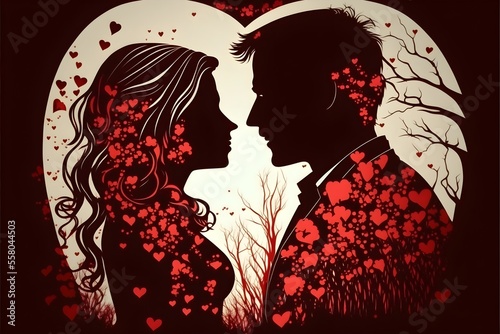 Valentine s day background  red heart  love.