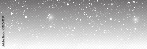 Snow and wind on a transparent background. White gradient decorative element. vector illustration. winter and snow with fog. wind and fog.