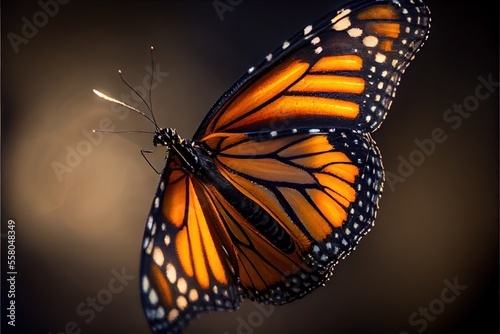 A beautiful butterfly, Generative AI © Kanachi Graphics