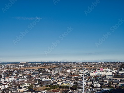 木更津太田山公園から観た風景