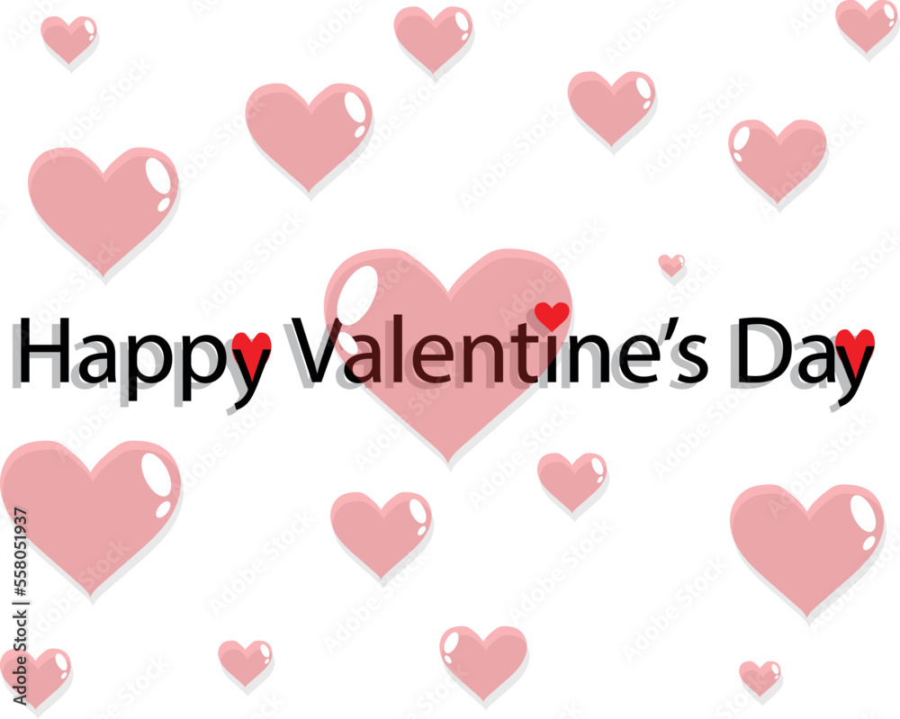 a simple vector of black text that says Happy Valentine's Day with a red heart-shaped icon on the letter Y in the text and has a heart-shaped bubble in the background of the text a simple vector of black text that says Happy Valentine's Day with a red heart-shaped icon on the letter Y in the text and has a heart-shaped bubble in the background of the text