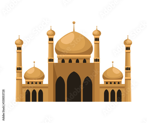 muslim mosque facade
