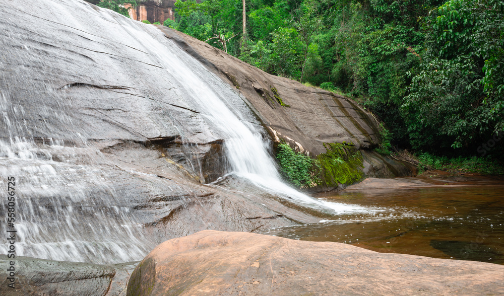 Naga cave, Amazing of Naga scales rock stone mountain in Phu Langka ...
