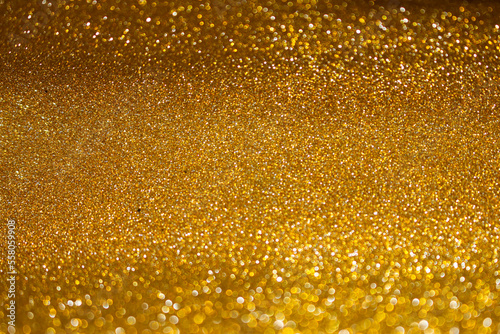 golden giltter texture christmas abstract background  