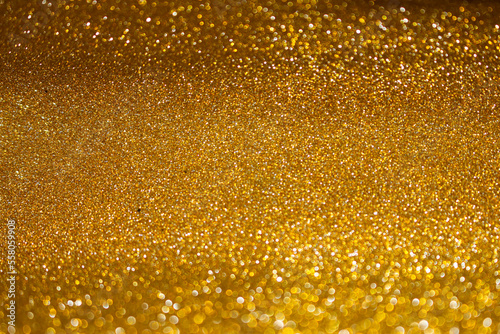 golden giltter texture christmas abstract background	
