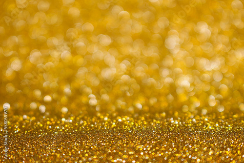 golden giltter texture christmas abstract background	
