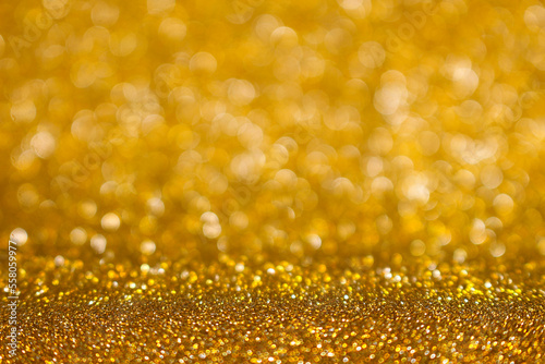 golden giltter texture christmas abstract background	

