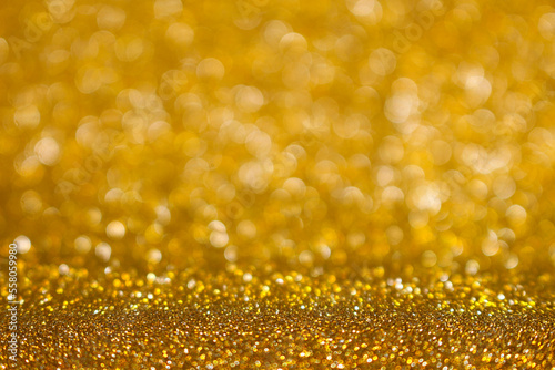 golden giltter texture christmas abstract background	
