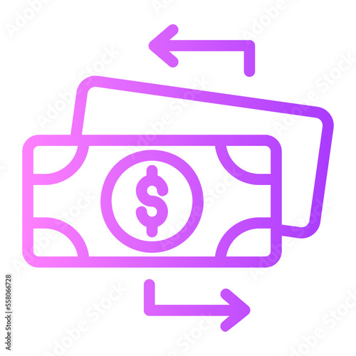 funding gradient icon