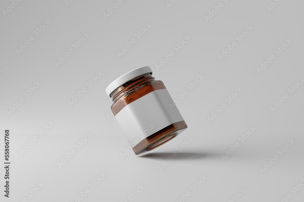 amber glass honey jar amber glass honey jar