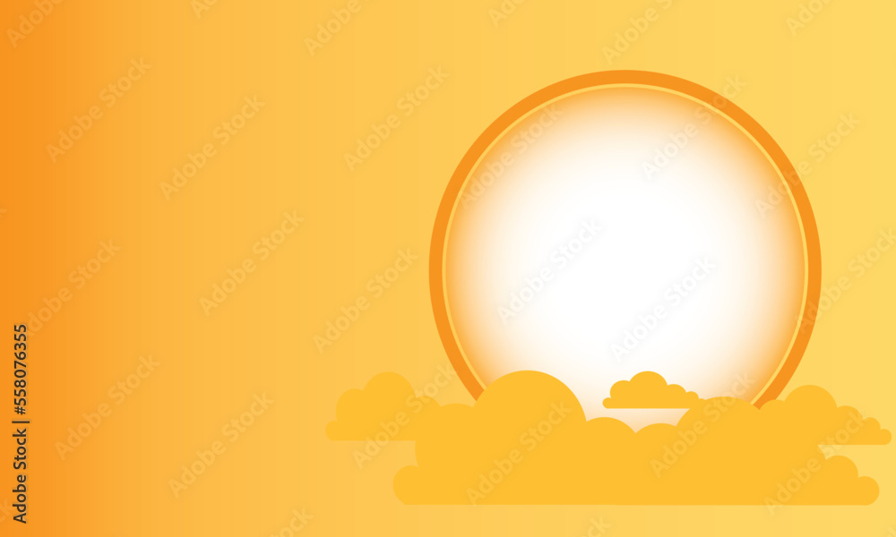 Obraz premium red gold chinese background pattern