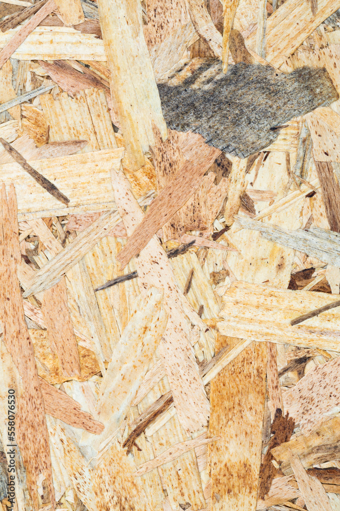 Wooden oriented strand board