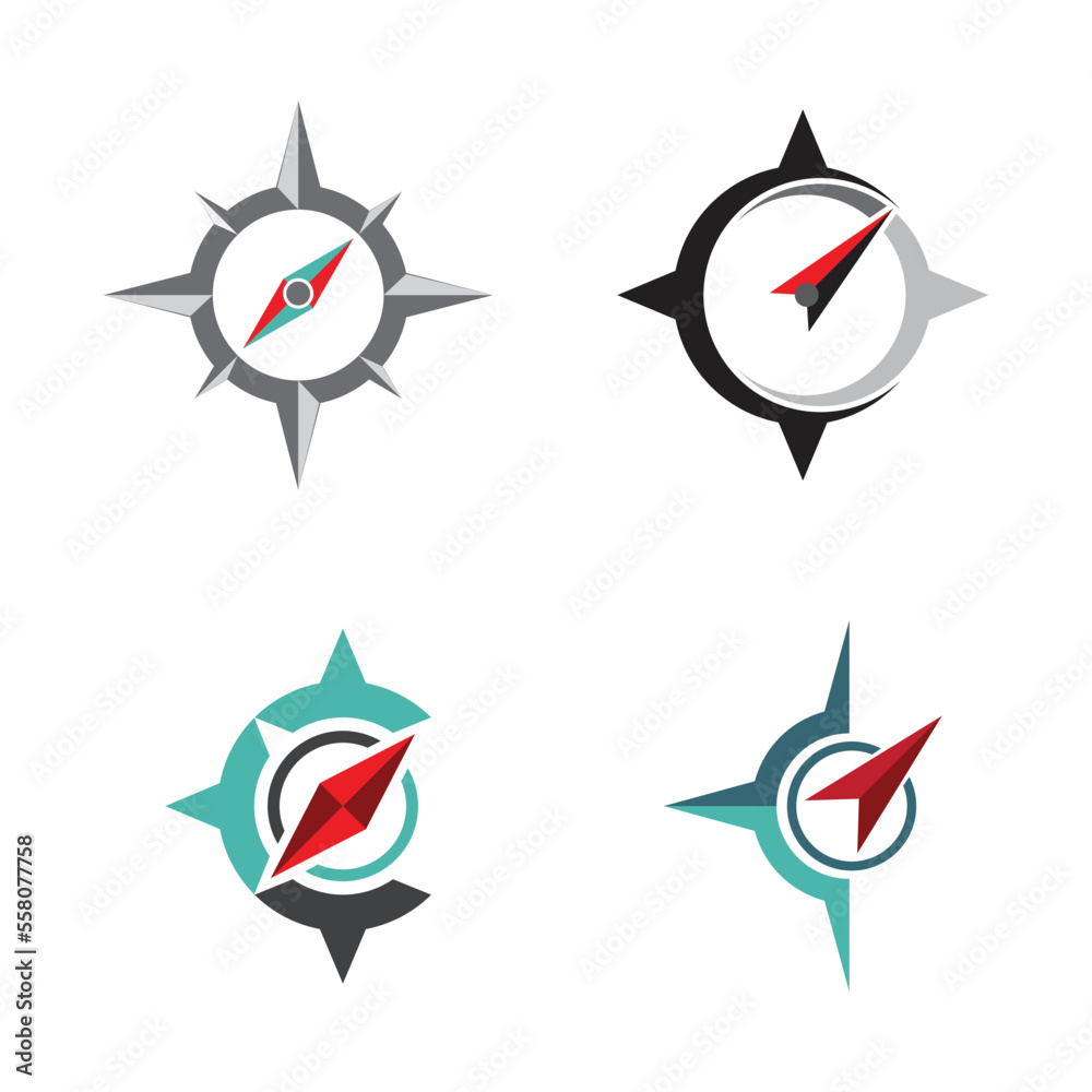 Compass Logo Template