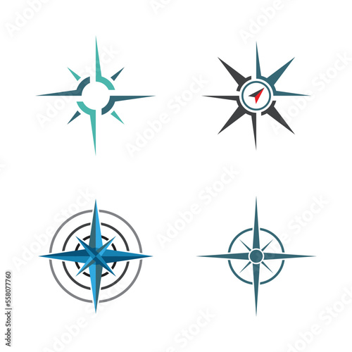 Compass Logo Template