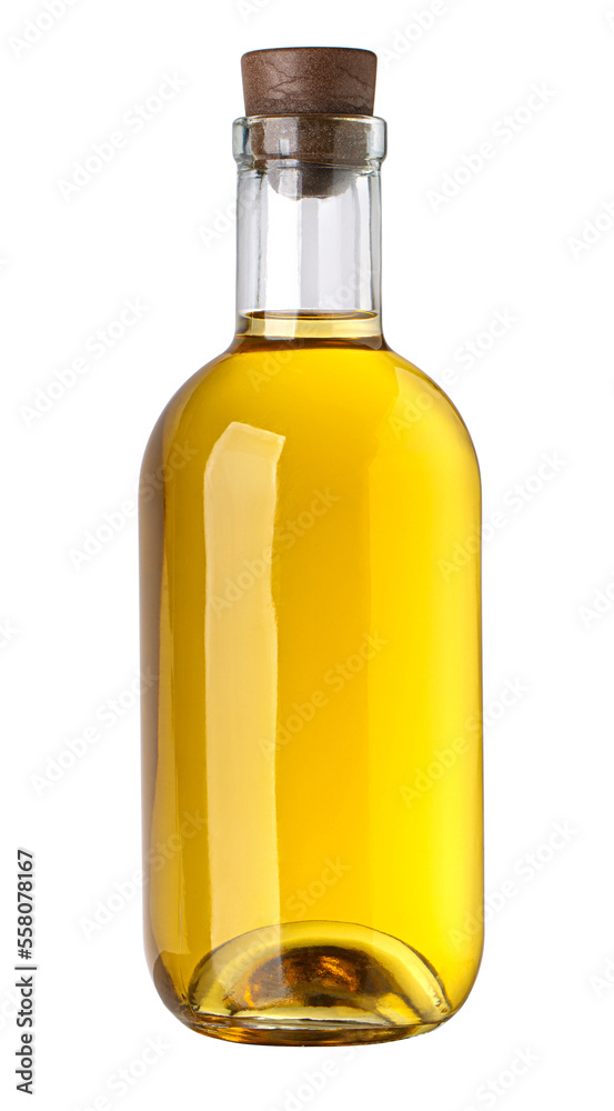 Whiskey bottle isolated