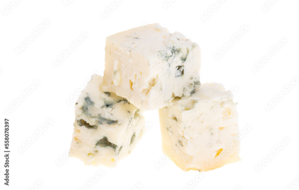 blue cheese isolated