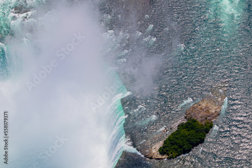 Horeshoe falls island Niagra, Canada photo