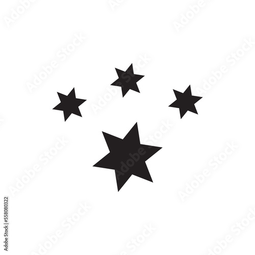 Star icon. Twinkling stars. Sparkles  shining burst. vector illustration