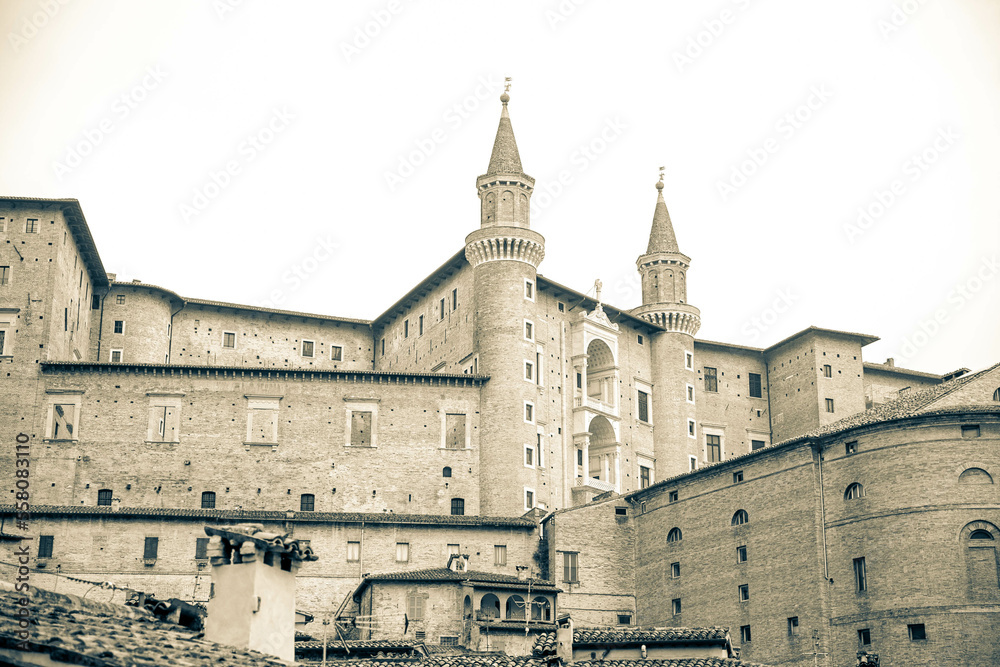 Renaissance ducal palace Urbino -Marche- Italy - UNESCO World Heritage Site