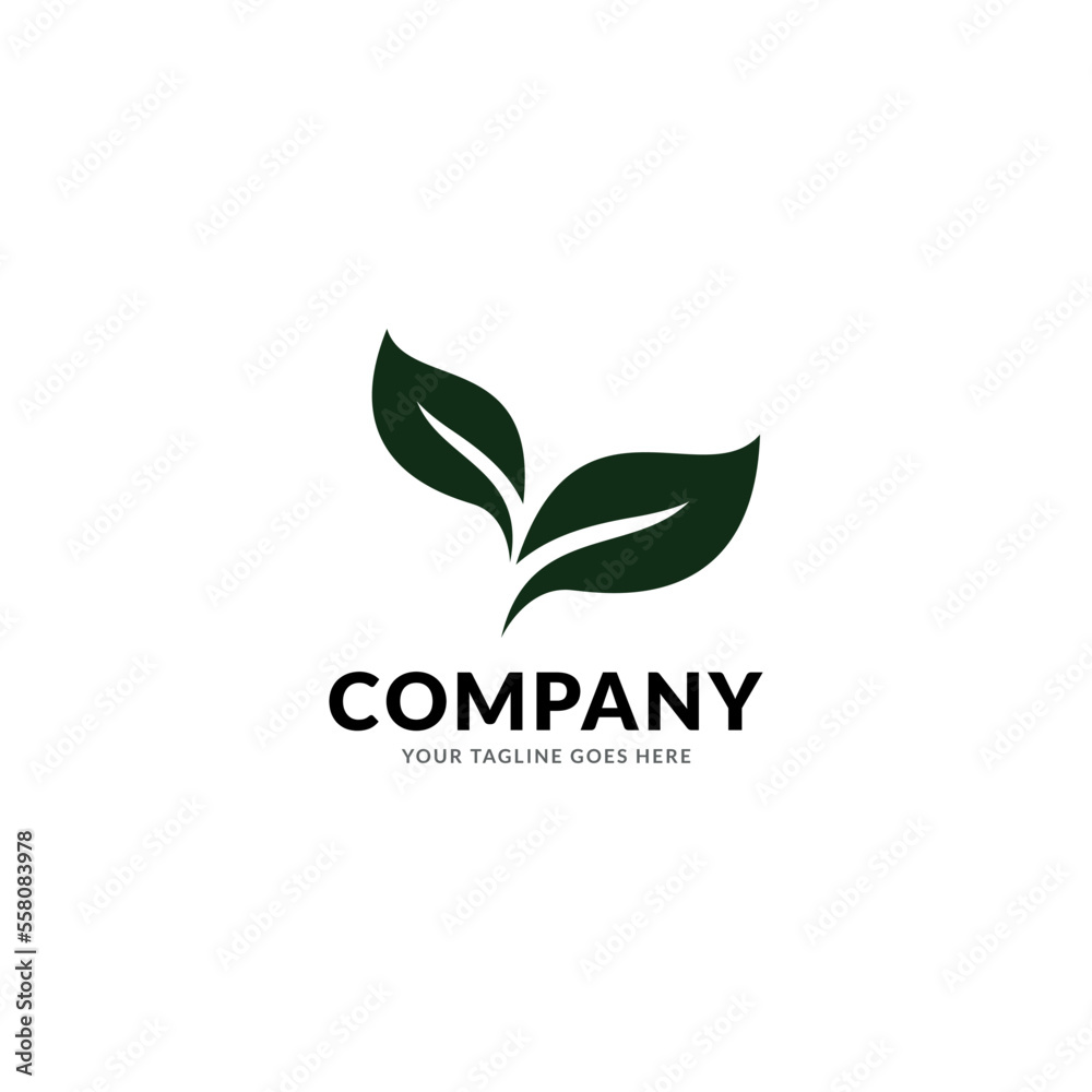 Tree leaf vector logo design, eco friendly concept Tree leaf vector logo design, eco friendly concept