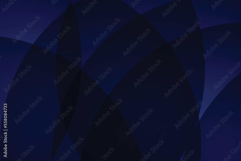 Obraz premium Abstract Modern Dark Blue Background. Technology Banner. Wallpaper. Vector Illustration