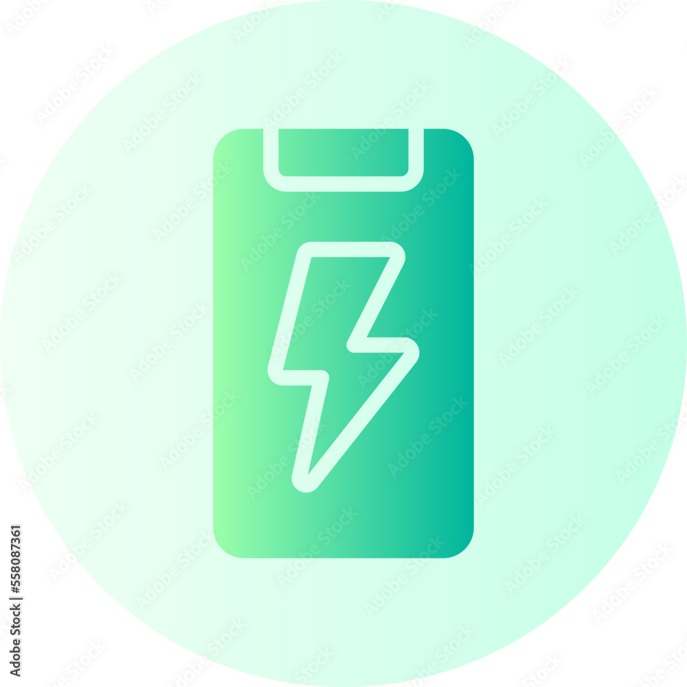 smartphone gradient icon smartphone gradient icon