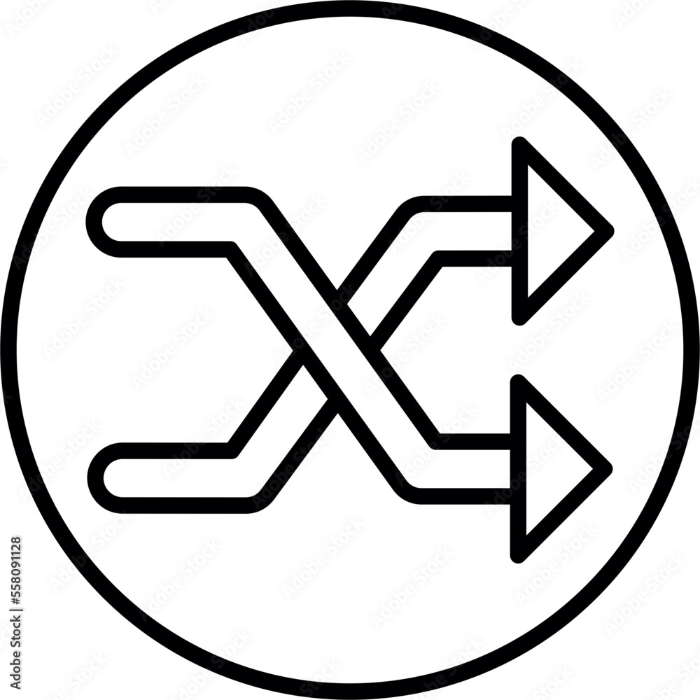 Shuffle Icon Shuffle Icon