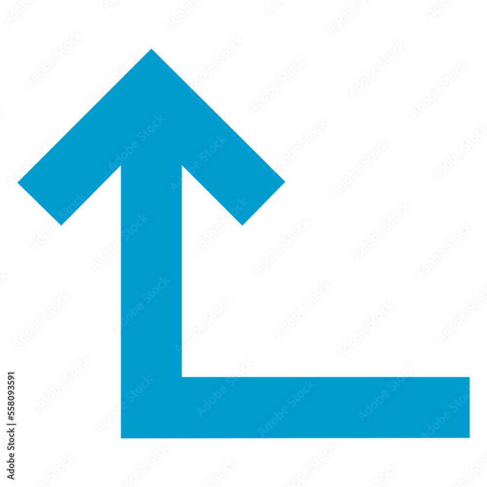turn up blue arrow icon turn up blue arrow icon