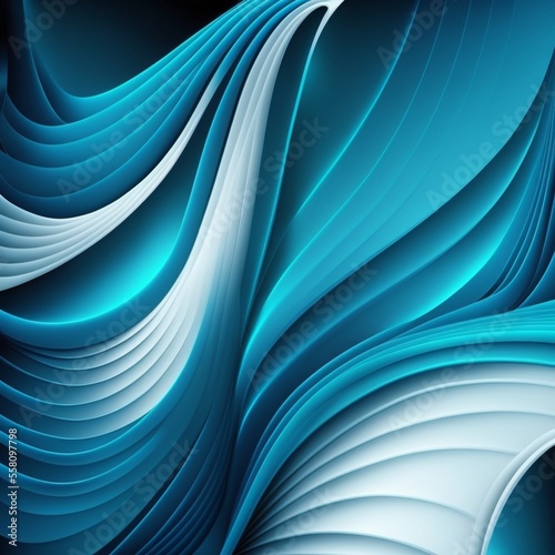 cool abstract background in blue