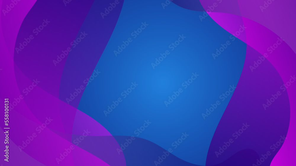 Abstract blue and purple gradient wave background Abstract blue and purple gradient wave background