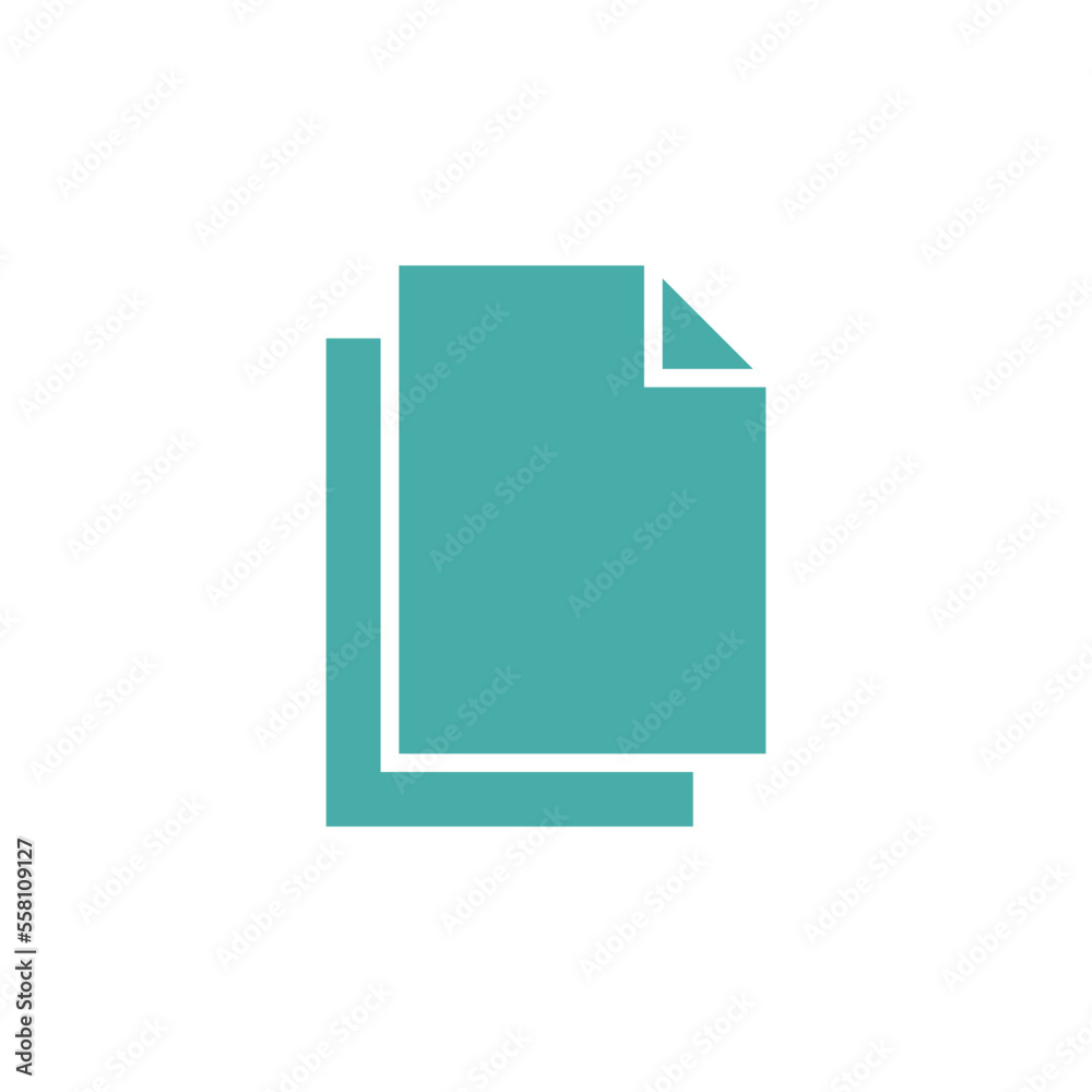 Paper Sheet Document Icon Vector Template Paper Sheet Document Icon Vector Template