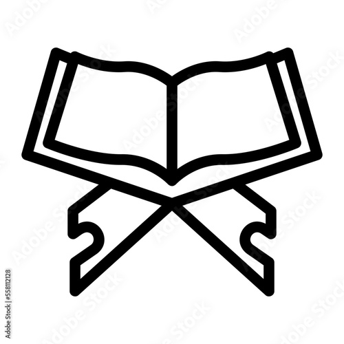 quran line icon