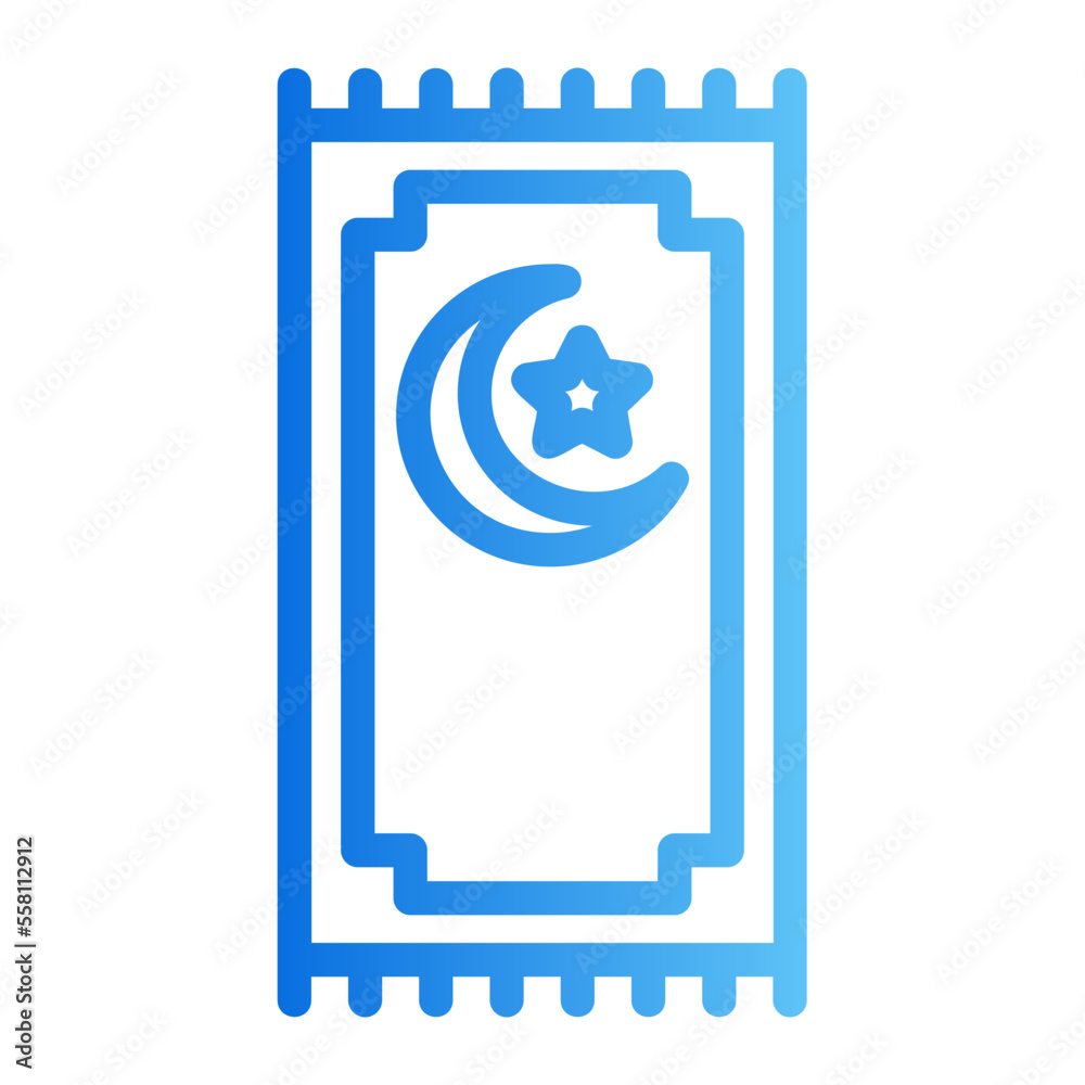 prayer gradient icon prayer gradient icon