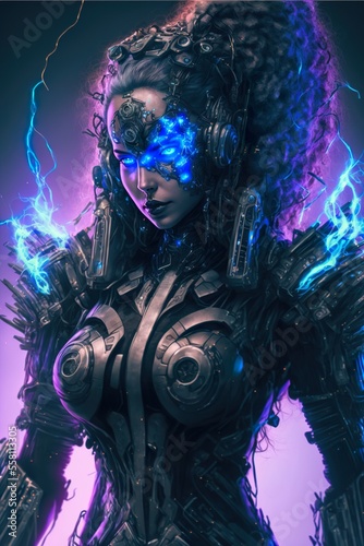 Cyber Goddess Science and Technology photo