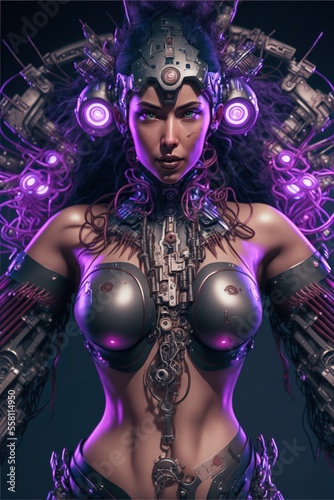 Cyber Goddess Science and Technology photo