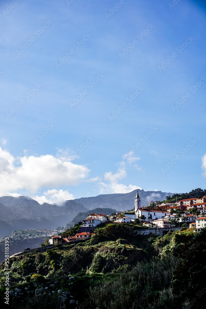 Mountain village in Portugal	