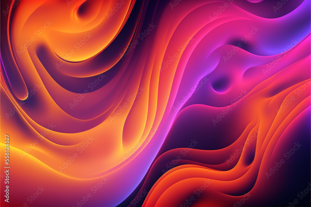 abstract glowing neon color fluid fiery background abstract glowing neon color fluid fiery background