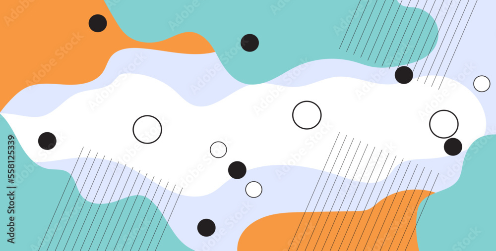 Abstract Background Colorful Flat Design Style, Banner poster design Abstract Background Colorful Flat Design Style, Banner poster design