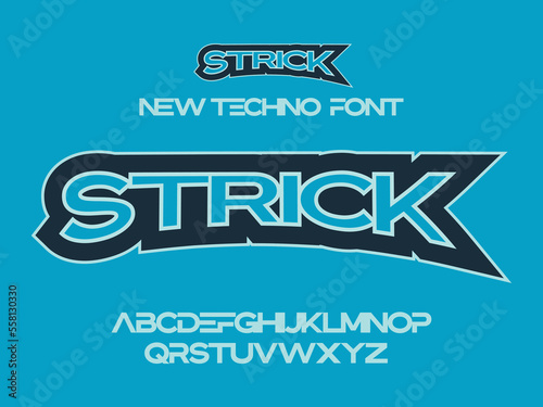  Text Effect. Simple, modern, and futuristic. Easy to edit. Vector illustration. photo